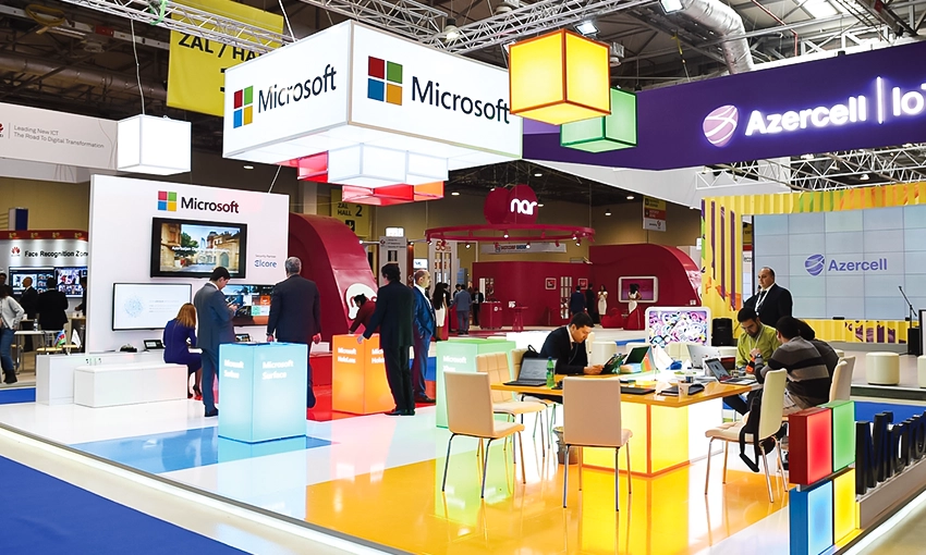 Microsoft - Exhibition stand