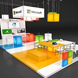 Microsoft - Exhibition stand