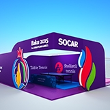 SOCAR-Baku2015 exhibition stand