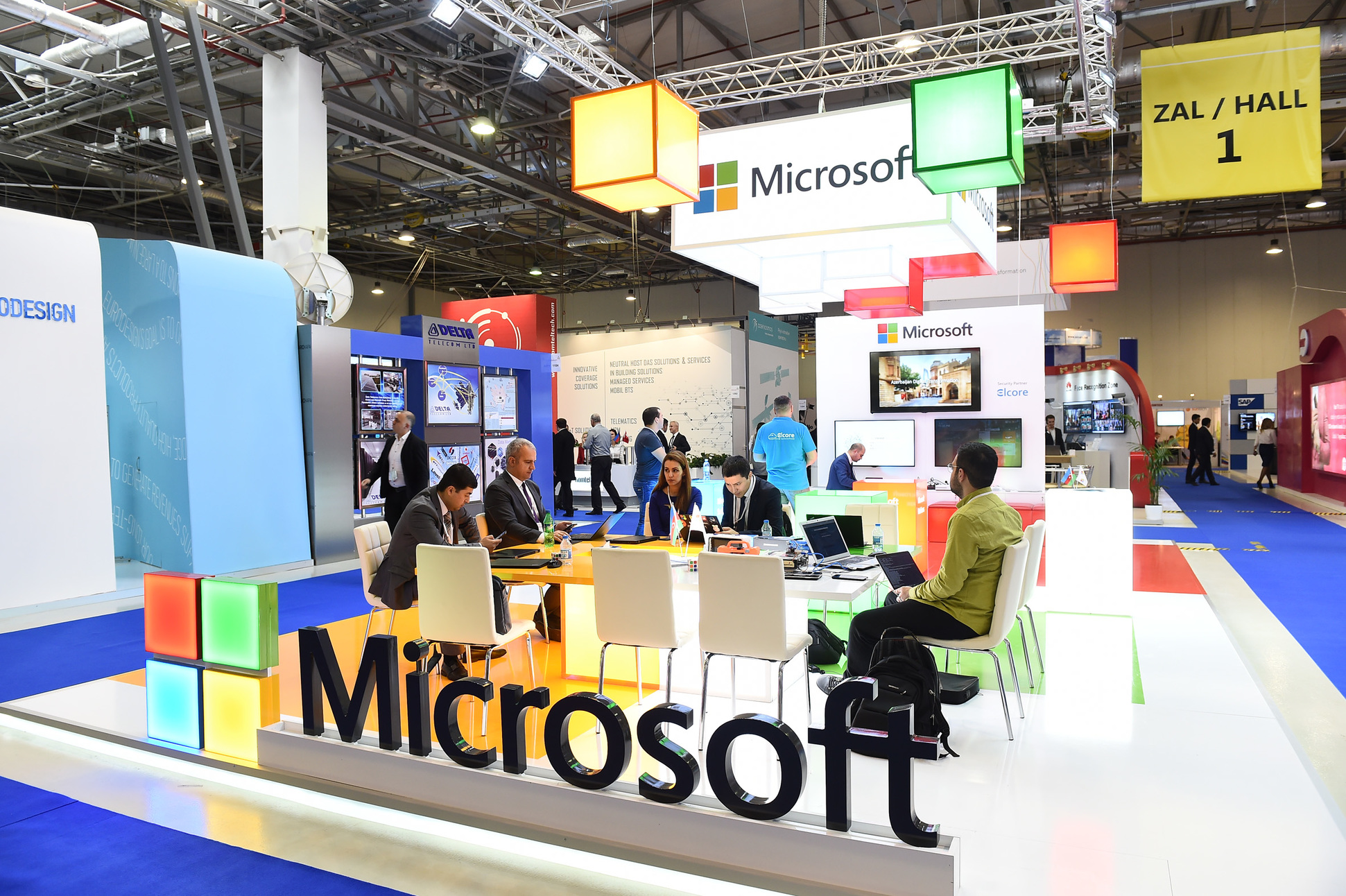Microsoft - Exhibition stand