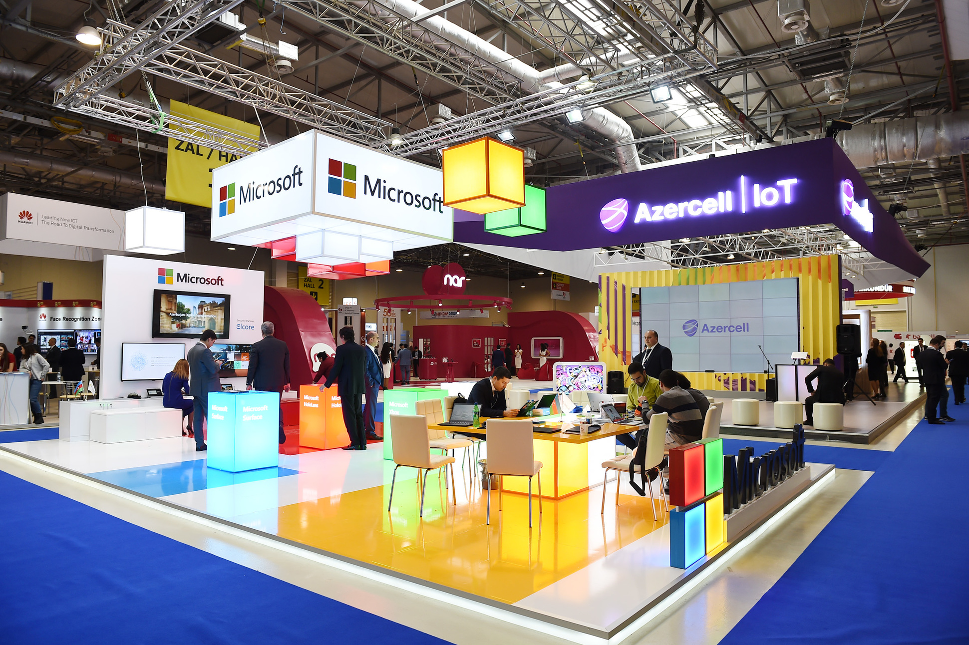 Microsoft - Exhibition stand
