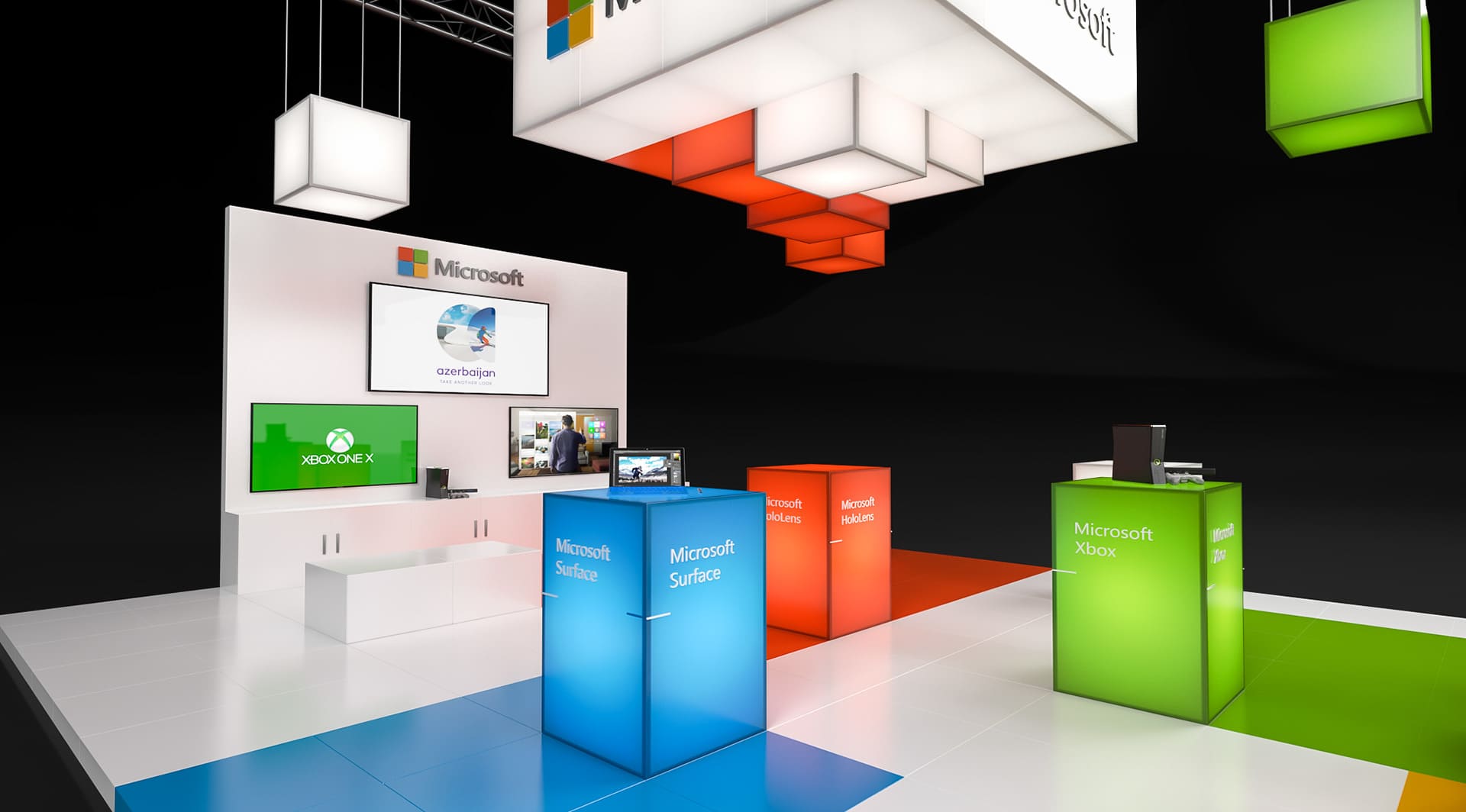 Microsoft - Exhibition stand