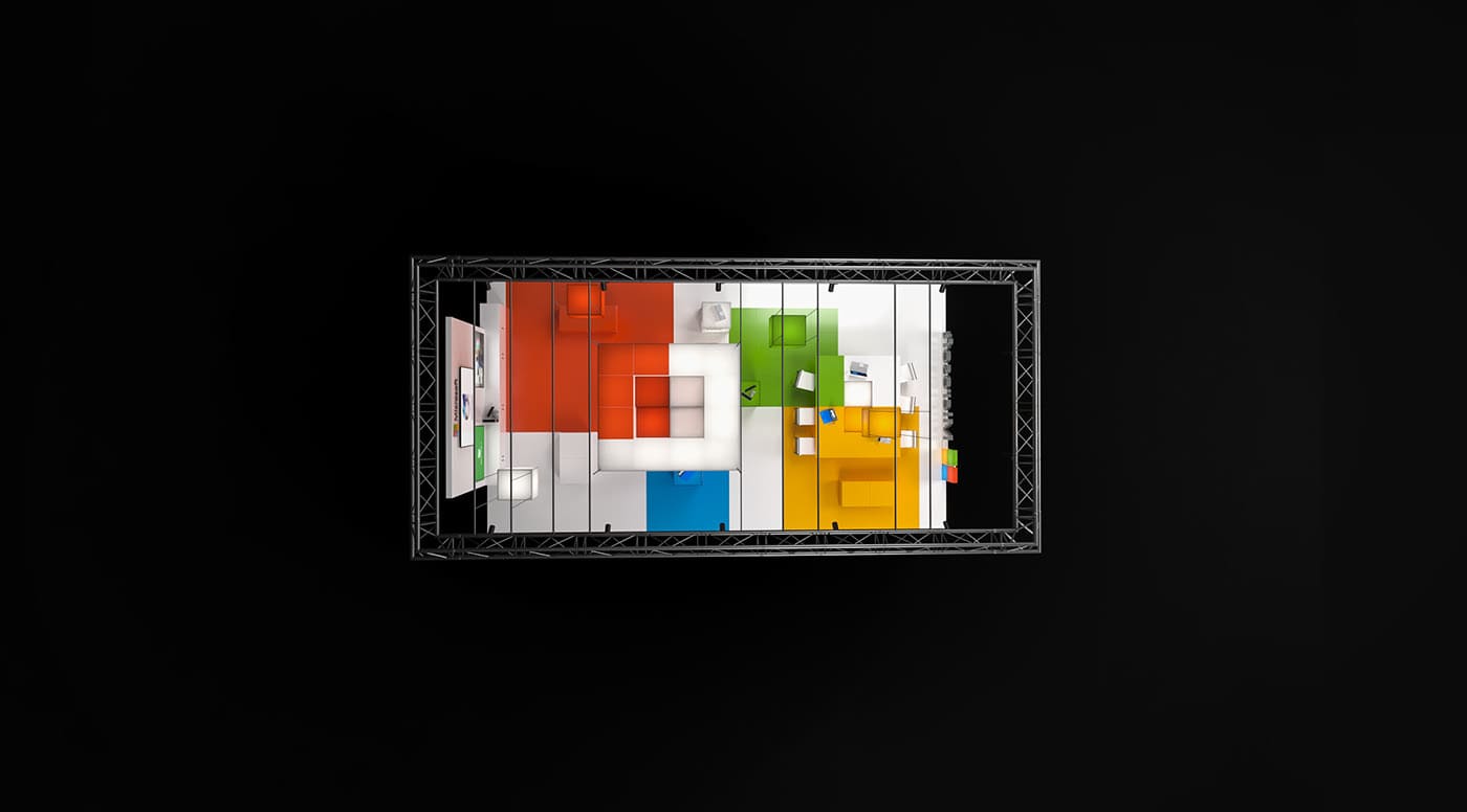Microsoft - Exhibition stand