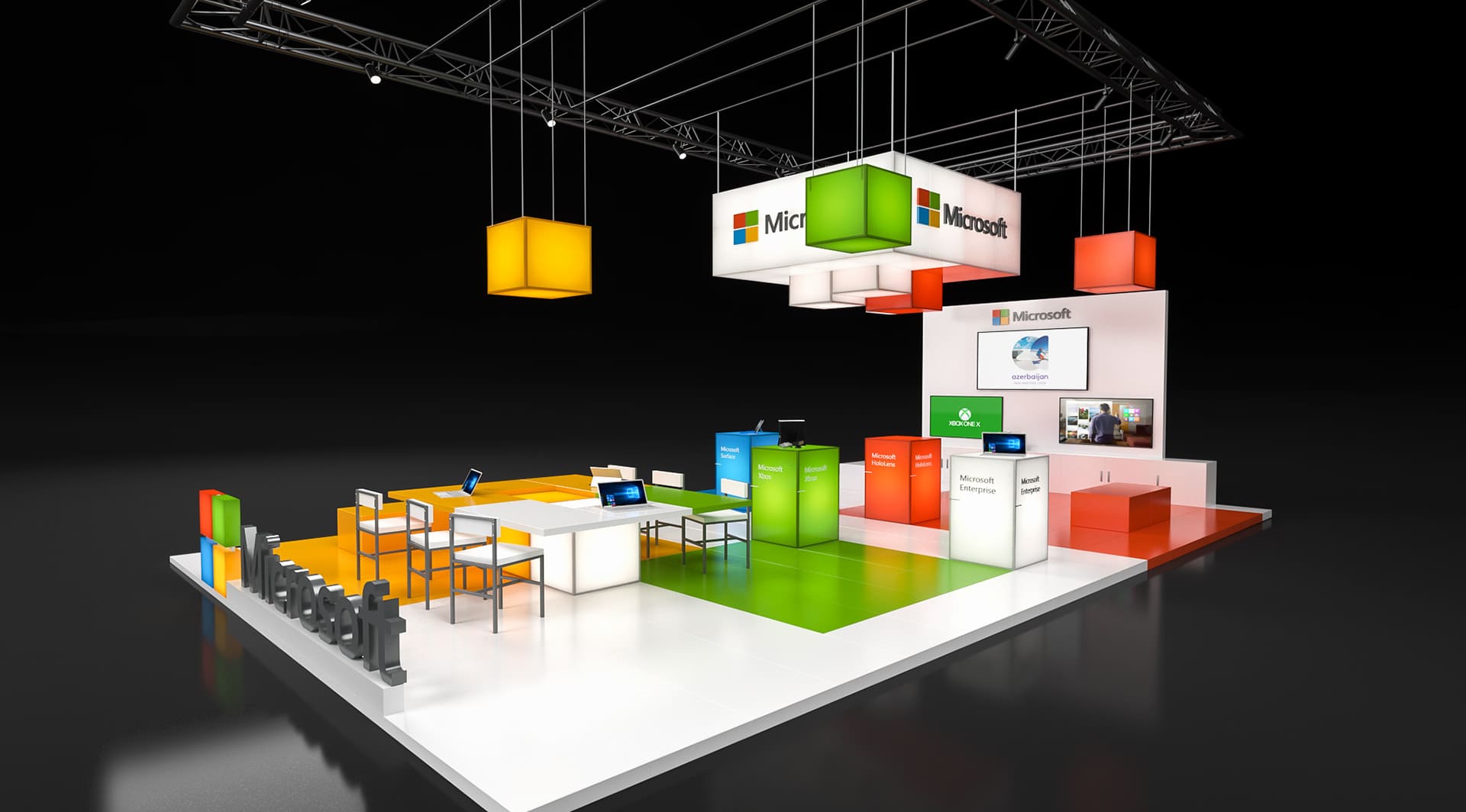 Microsoft - Exhibition stand
